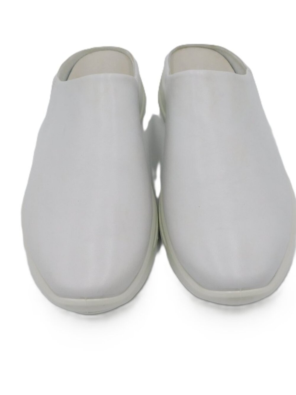 Ecco Flexure Runner Slide Slippers Mules | White | EUC | Size 41 /10-10.5 - Picture 10 of 10